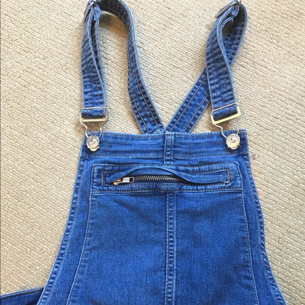 Denim overalls